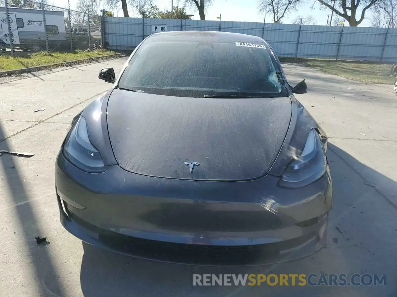5 fotografías del automóvil dañado 5YJ3E1EAXNF360200 TESLA MODEL 3 2022