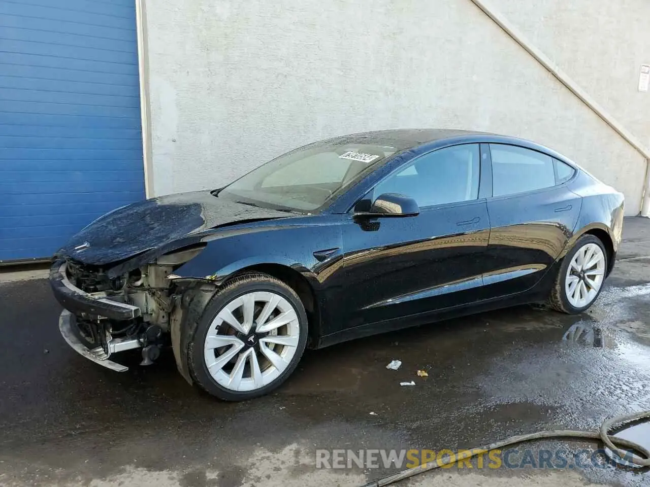1 fotografías del automóvil dañado 5YJ3E1EAXNF368796 TESLA MODEL 3 2022