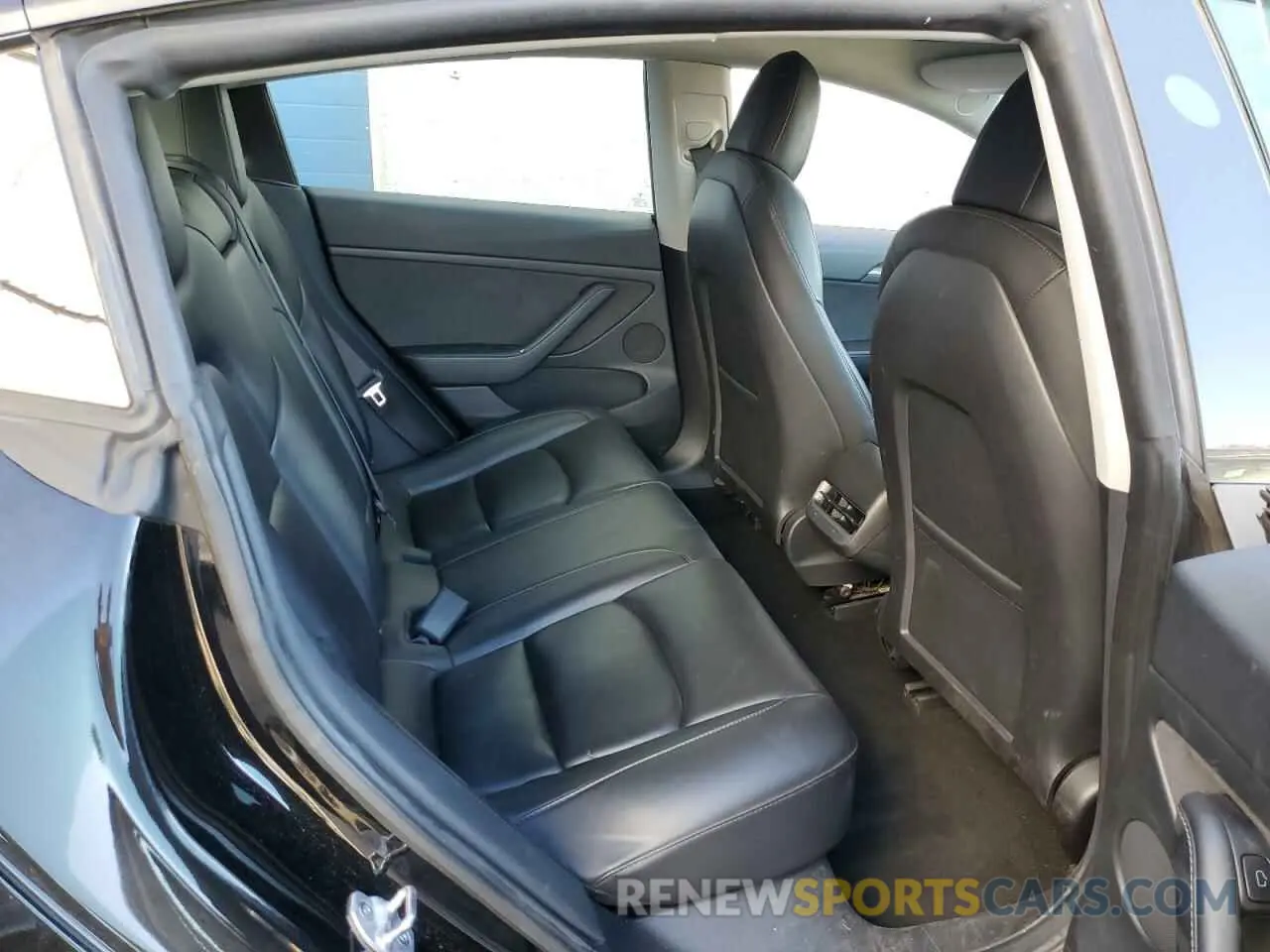 10 fotografías del automóvil dañado 5YJ3E1EAXNF368796 TESLA MODEL 3 2022
