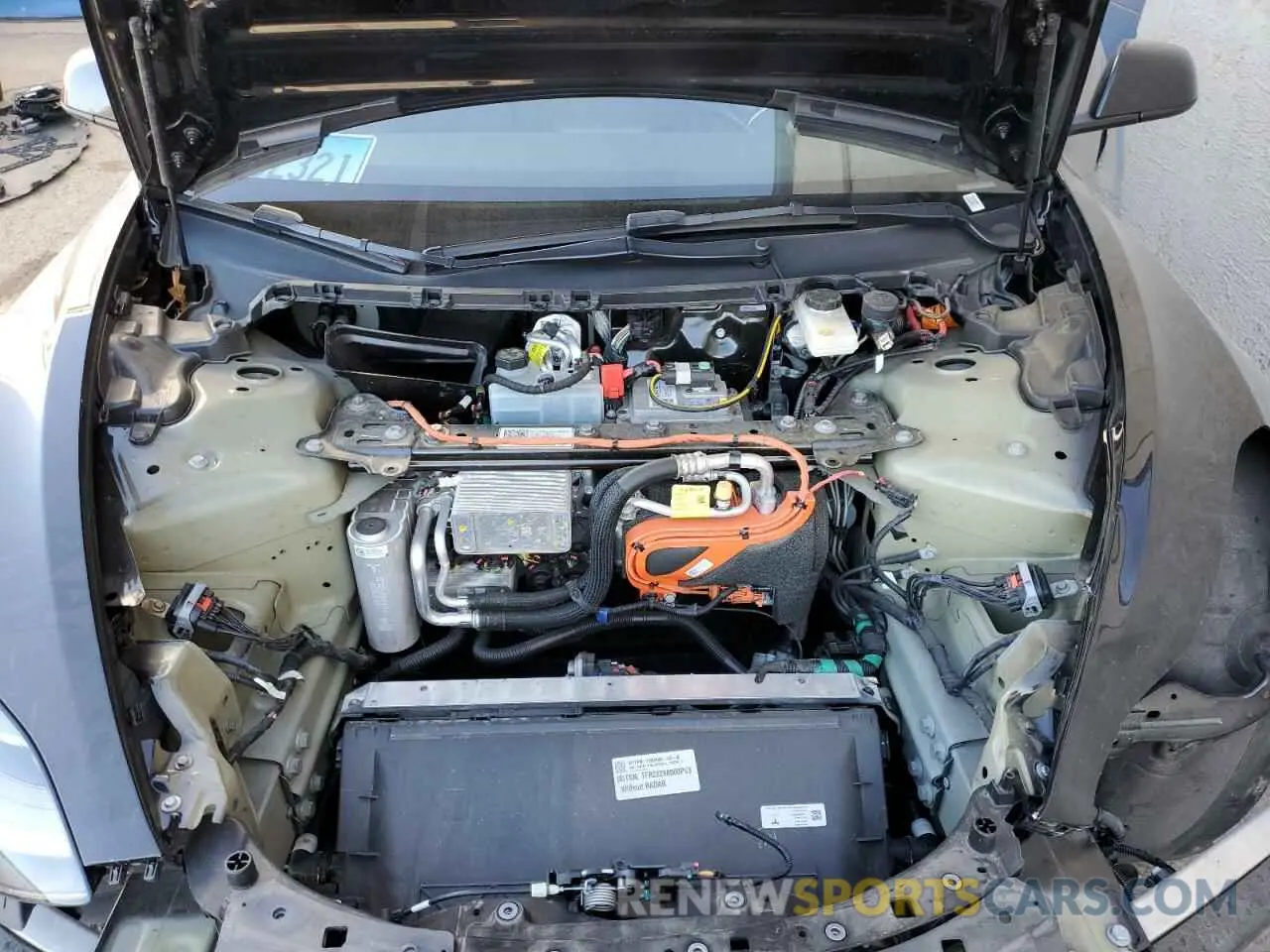 11 fotografías del automóvil dañado 5YJ3E1EAXNF368796 TESLA MODEL 3 2022
