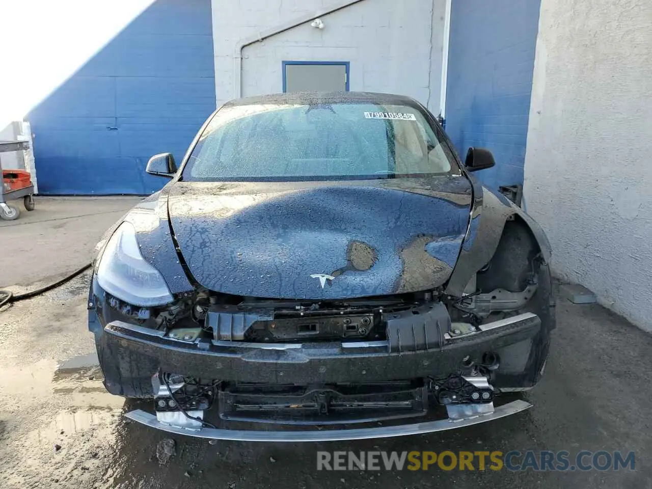5 fotografías del automóvil dañado 5YJ3E1EAXNF368796 TESLA MODEL 3 2022