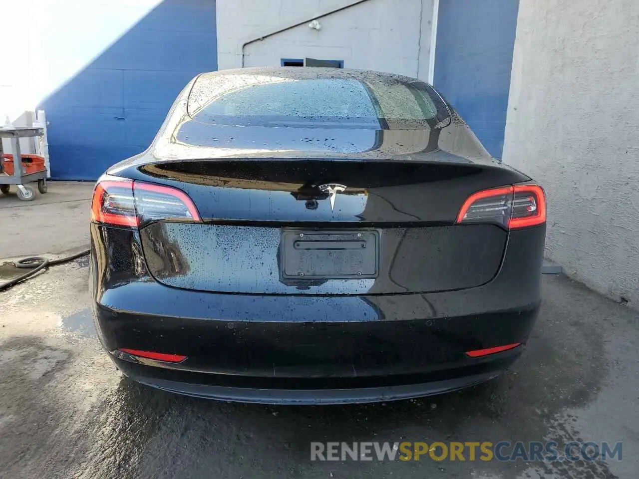 6 fotografías del automóvil dañado 5YJ3E1EAXNF368796 TESLA MODEL 3 2022