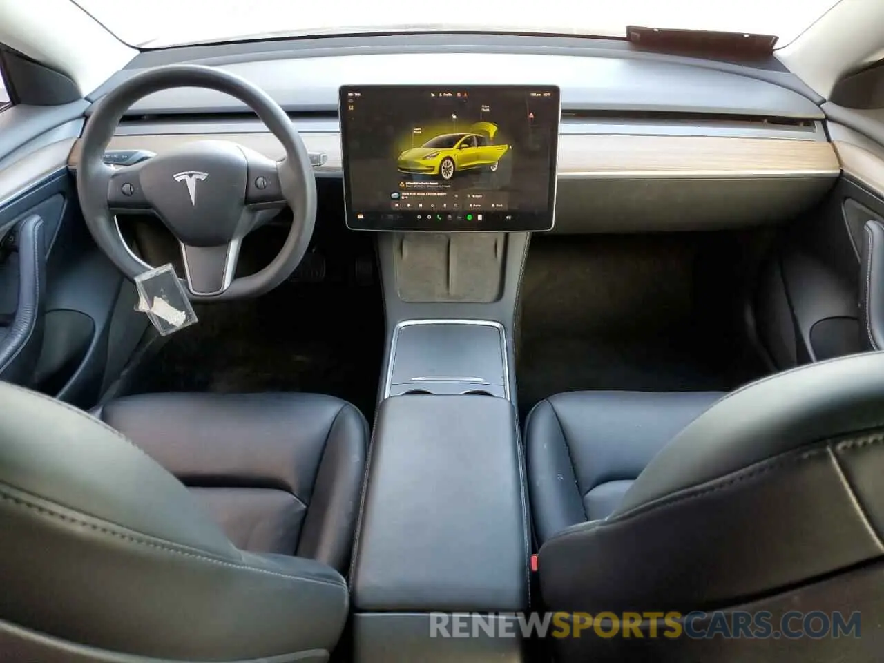 8 fotografías del automóvil dañado 5YJ3E1EAXNF368796 TESLA MODEL 3 2022