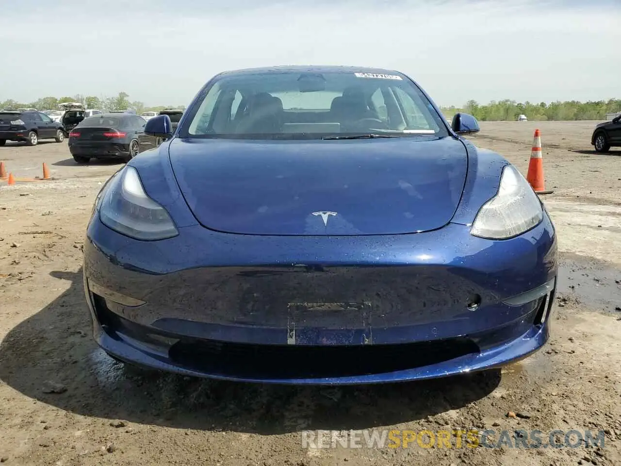 5 fotografías del automóvil dañado 5YJ3E1EAXNF370144 TESLA MODEL 3 2022