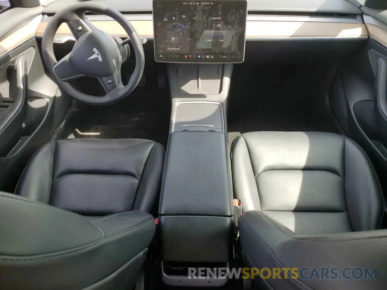 8 fotografías del automóvil dañado 5YJ3E1EAXNF370144 TESLA MODEL 3 2022