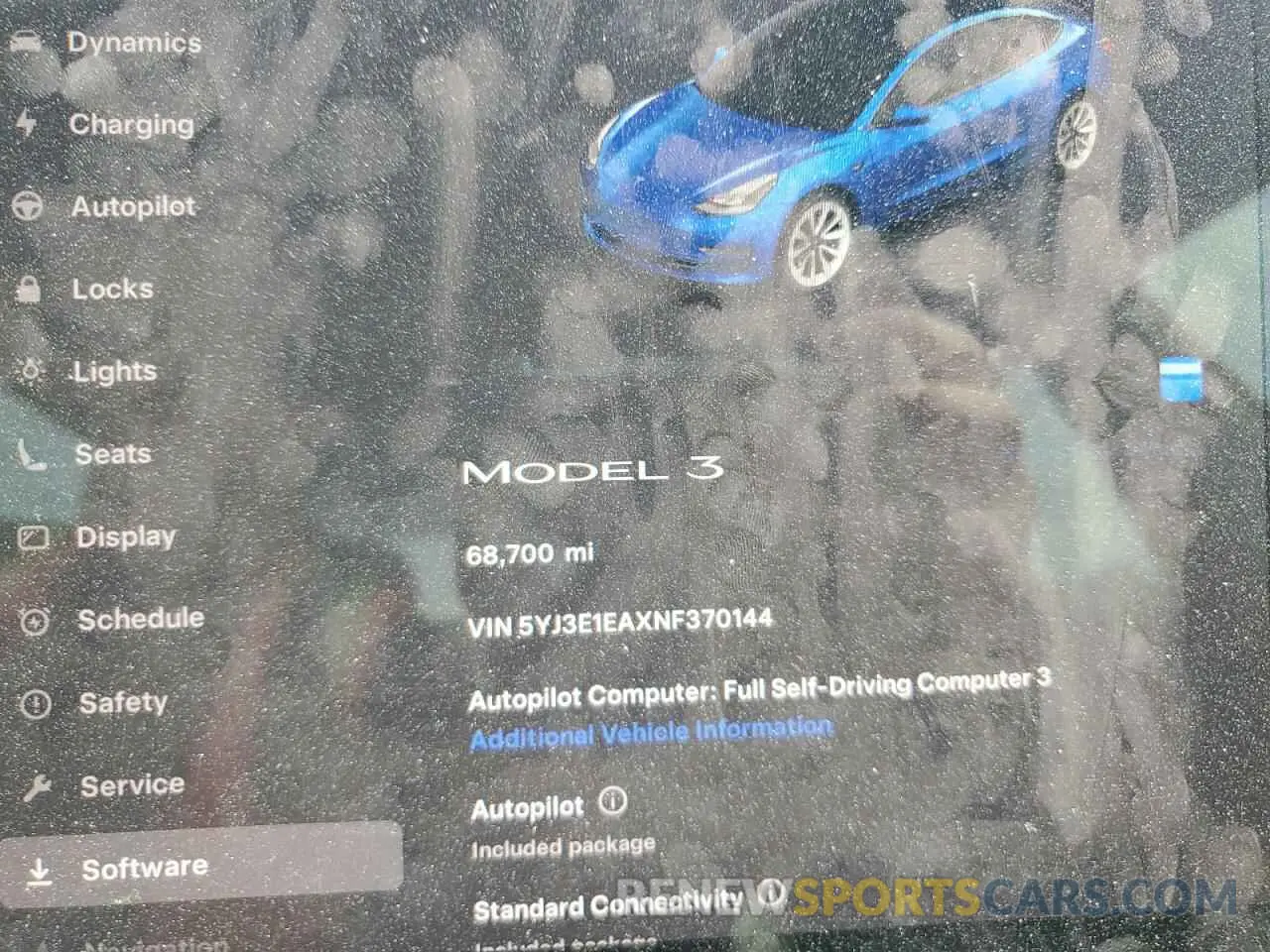 9 fotografías del automóvil dañado 5YJ3E1EAXNF370144 TESLA MODEL 3 2022