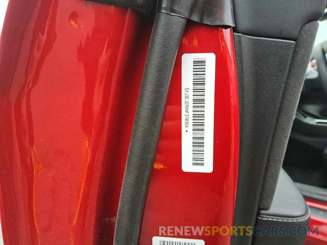 12 fotografías del automóvil dañado 5YJ3E1EAXNF370354 TESLA MODEL 3 2022