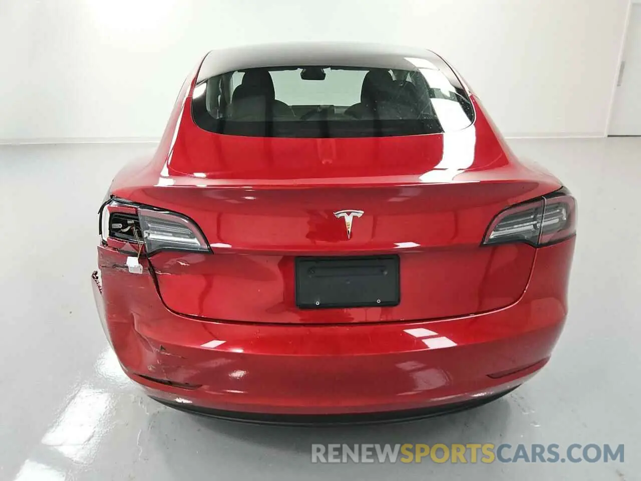 6 fotografías del automóvil dañado 5YJ3E1EAXNF370354 TESLA MODEL 3 2022