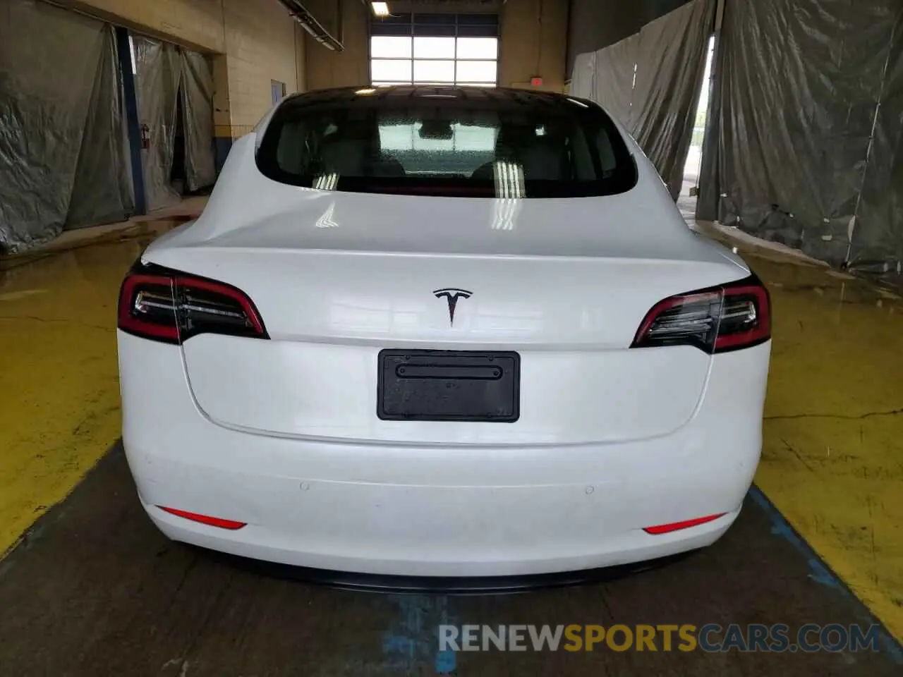 6 fotografías del automóvil dañado 5YJ3E1EAXNF370757 TESLA MODEL 3 2022