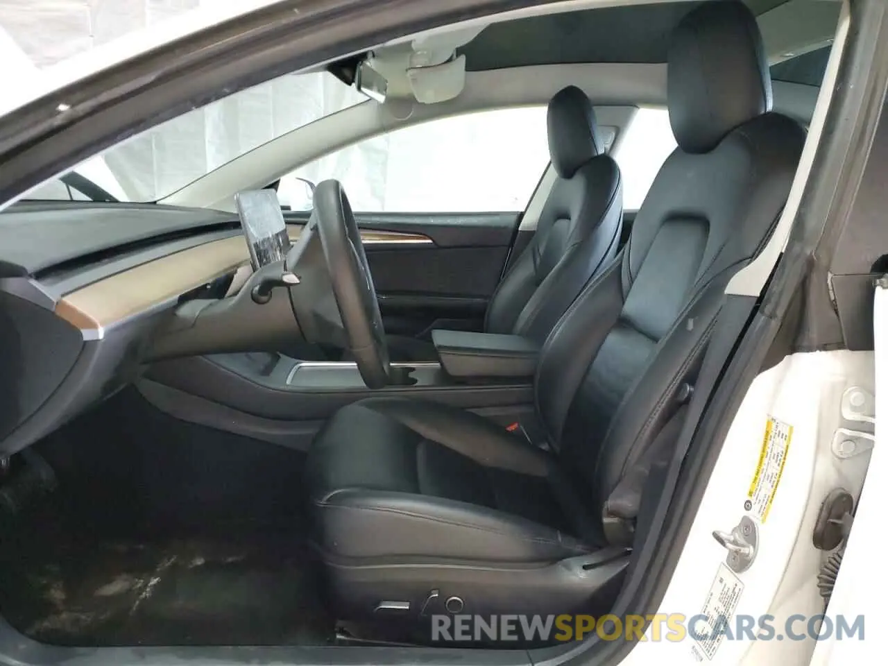 7 fotografías del automóvil dañado 5YJ3E1EAXNF370757 TESLA MODEL 3 2022