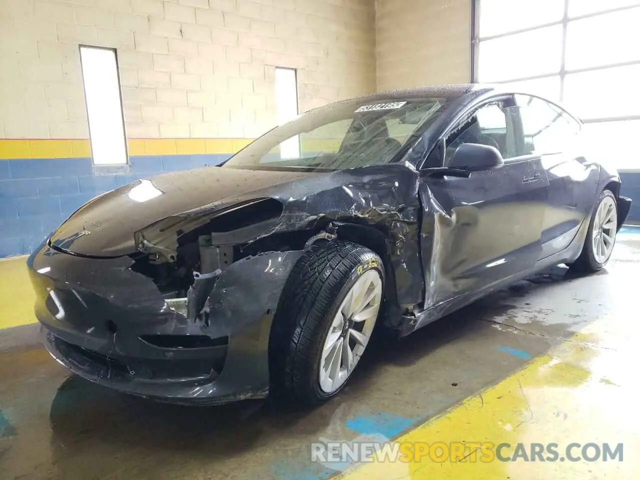 1 fotografías del automóvil dañado 5YJ3E1EAXNF370967 TESLA MODEL 3 2022