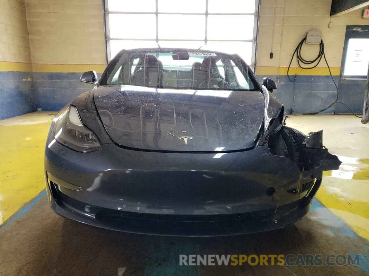 5 fotografías del automóvil dañado 5YJ3E1EAXNF370967 TESLA MODEL 3 2022