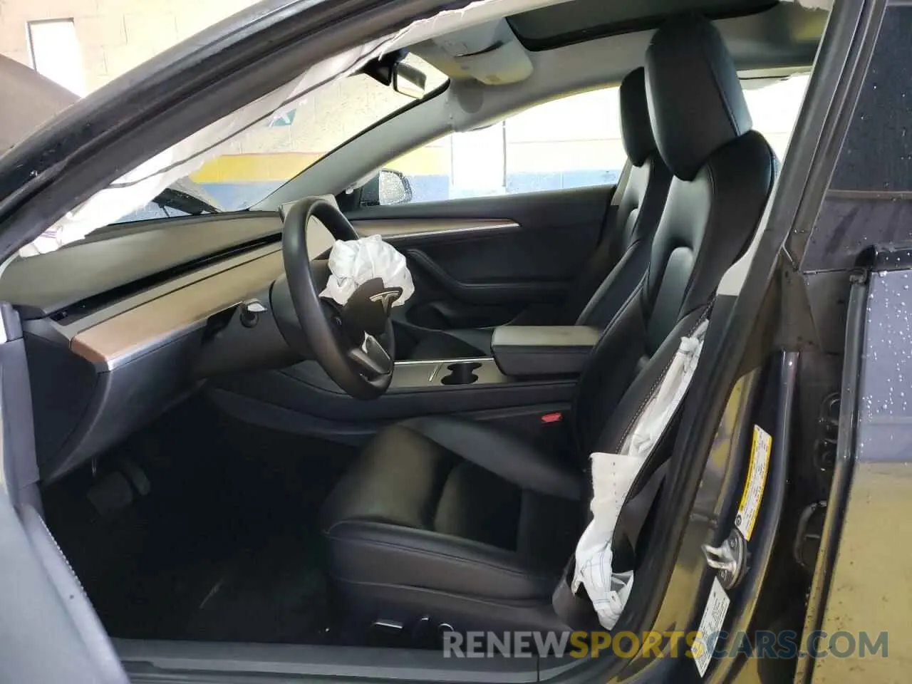 7 fotografías del automóvil dañado 5YJ3E1EAXNF370967 TESLA MODEL 3 2022