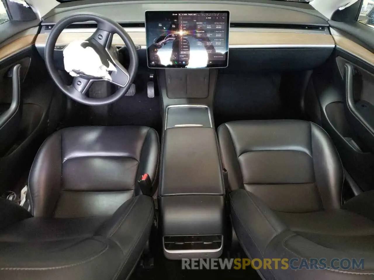 8 fotografías del automóvil dañado 5YJ3E1EAXNF370967 TESLA MODEL 3 2022