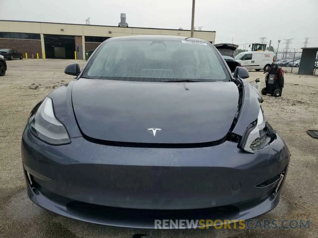 5 fotografías del automóvil dañado 5YJ3E1EAXNF371505 TESLA MODEL 3 2022