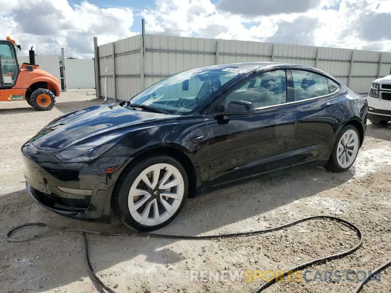 1 fotografías del automóvil dañado 5YJ3E1EAXNF371701 TESLA MODEL 3 2022