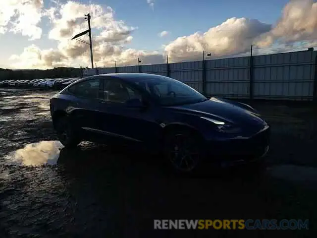 11 fotografías del automóvil dañado 5YJ3E1EB0NF147376 TESLA MODEL 3 2022