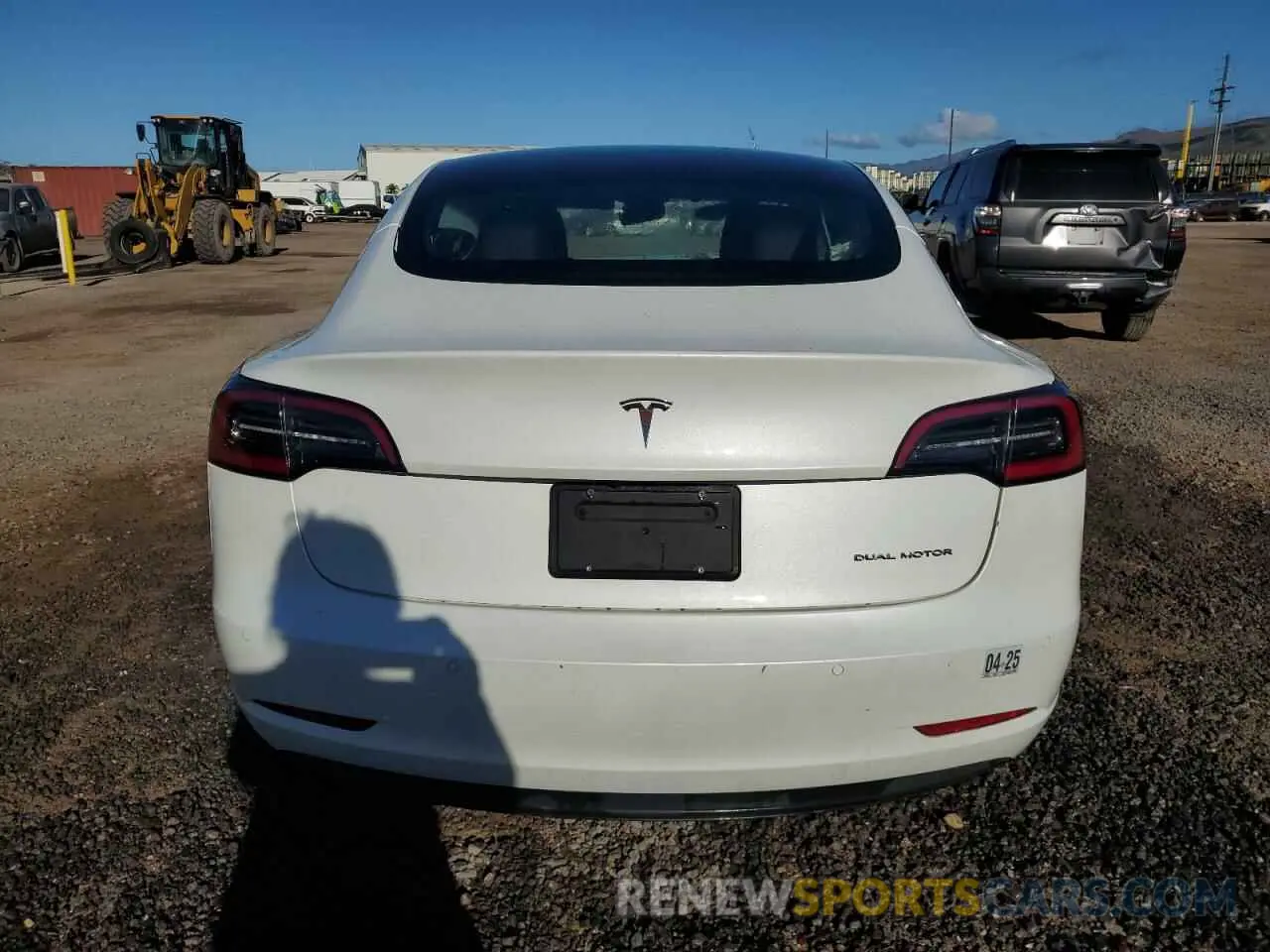 6 fotografías del automóvil dañado 5YJ3E1EB0NF178885 TESLA MODEL 3 2022