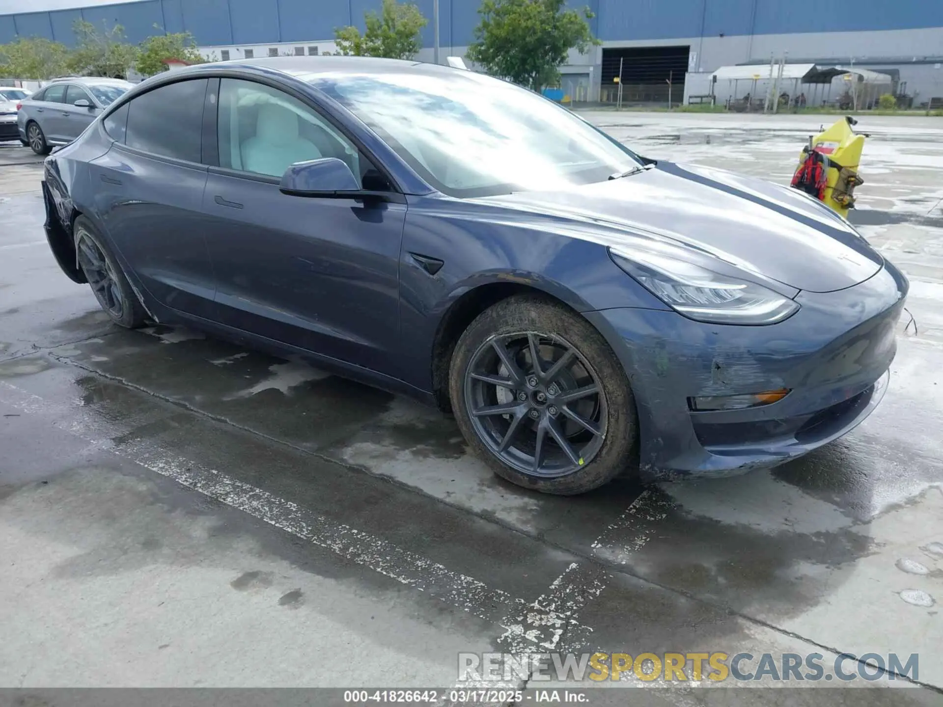 1 fotografías del automóvil dañado 5YJ3E1EB0NF259904 TESLA MODEL 3 2022