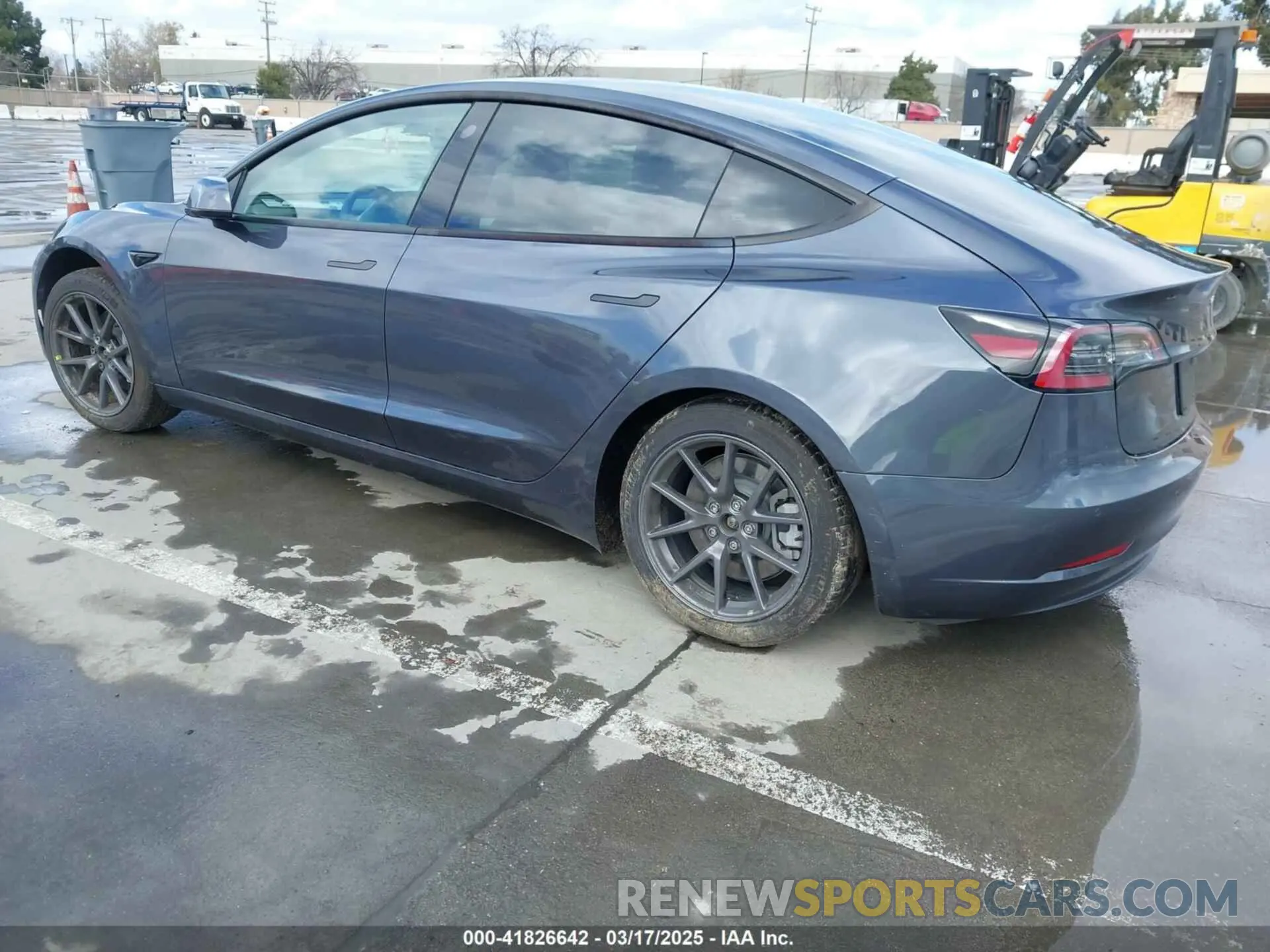 3 fotografías del automóvil dañado 5YJ3E1EB0NF259904 TESLA MODEL 3 2022