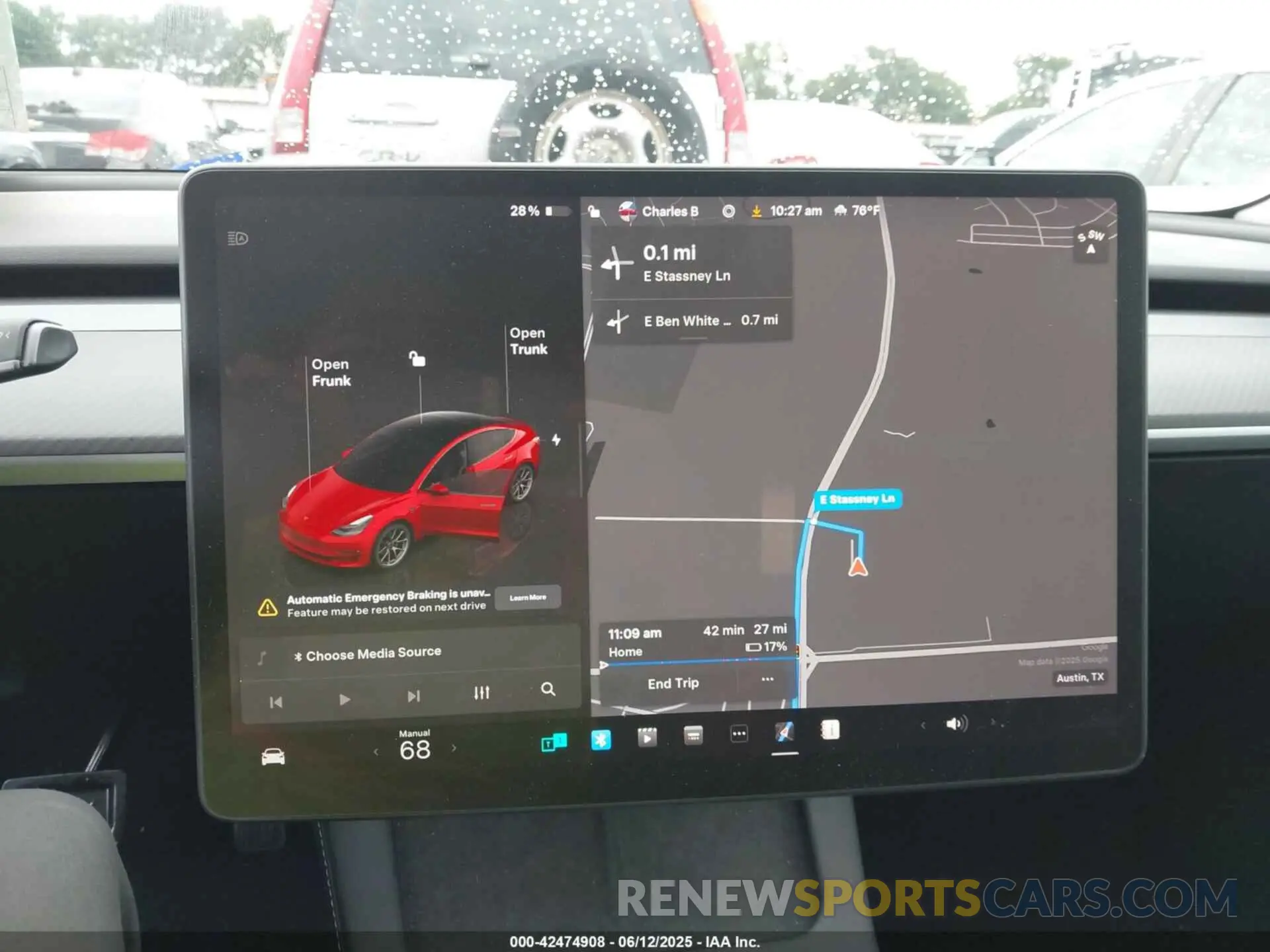 7 fotografías del automóvil dañado 5YJ3E1EB0NF260521 TESLA MODEL 3 2022