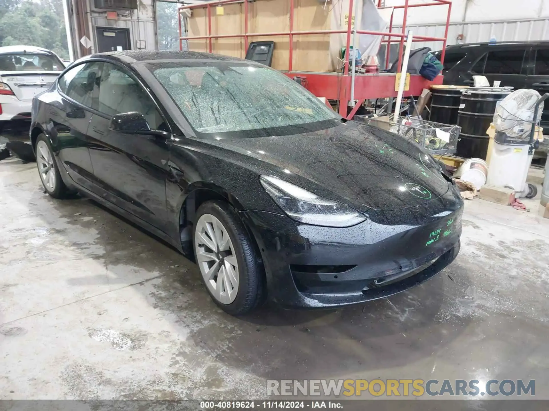 1 fotografías del automóvil dañado 5YJ3E1EB0NF270692 TESLA MODEL 3 2022