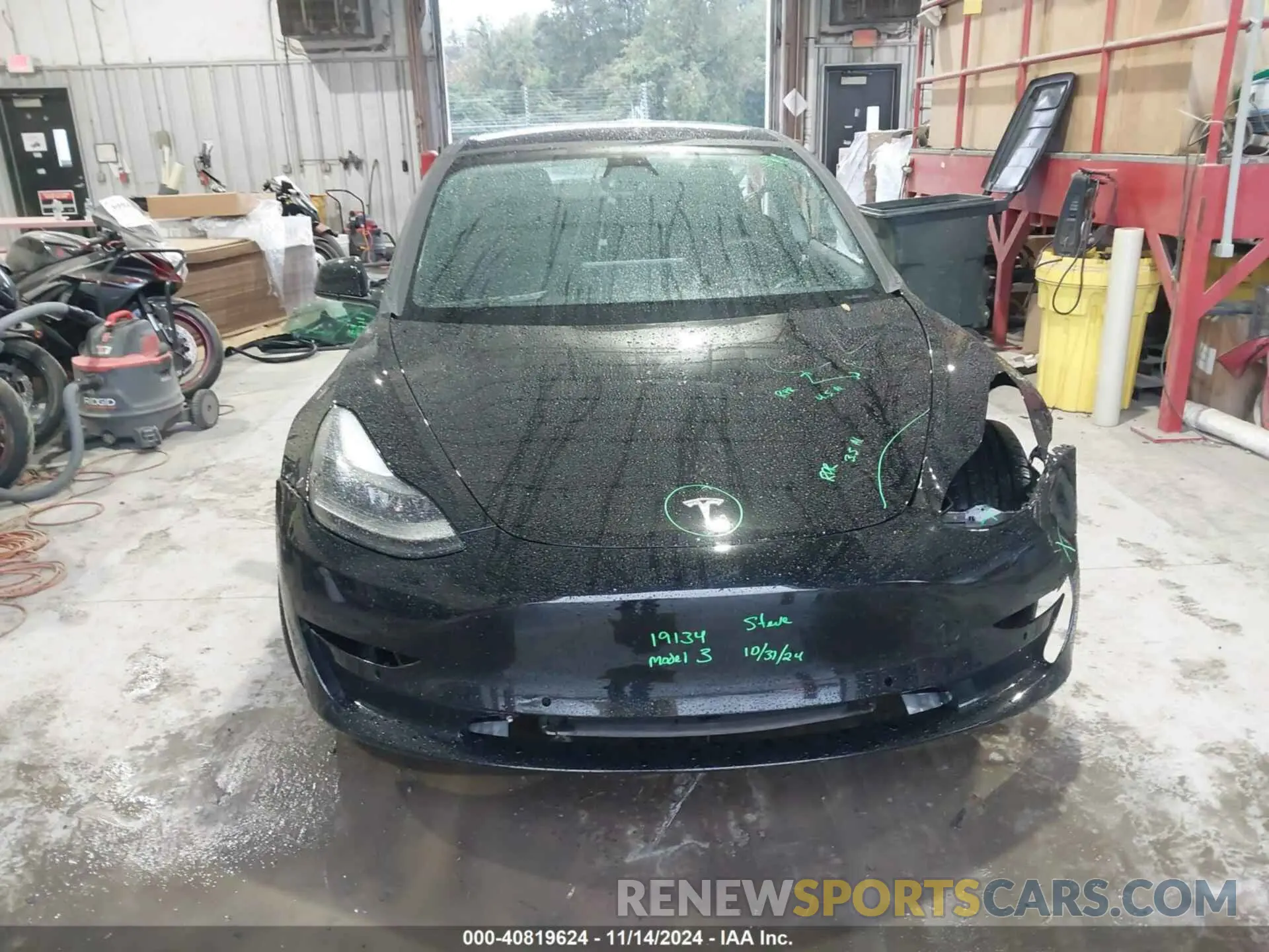13 fotografías del automóvil dañado 5YJ3E1EB0NF270692 TESLA MODEL 3 2022