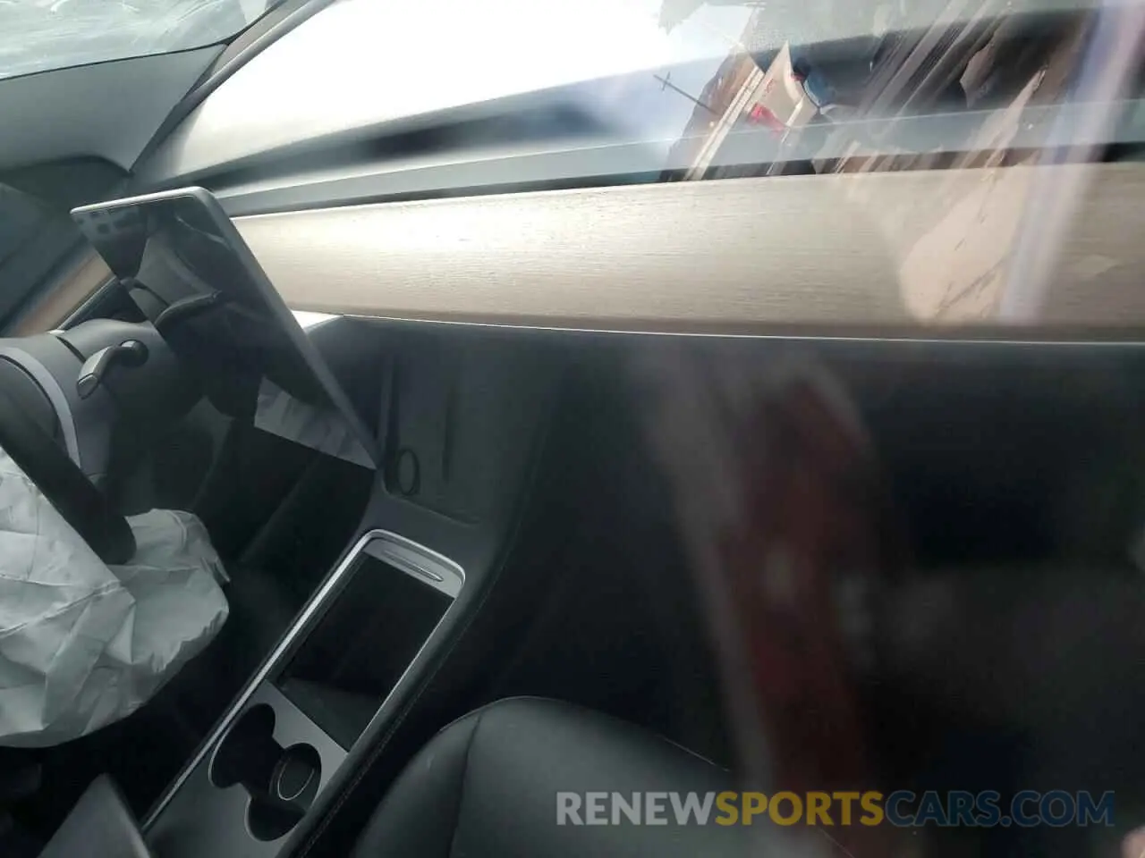 8 fotografías del automóvil dañado 5YJ3E1EB0NF274418 TESLA MODEL 3 2022