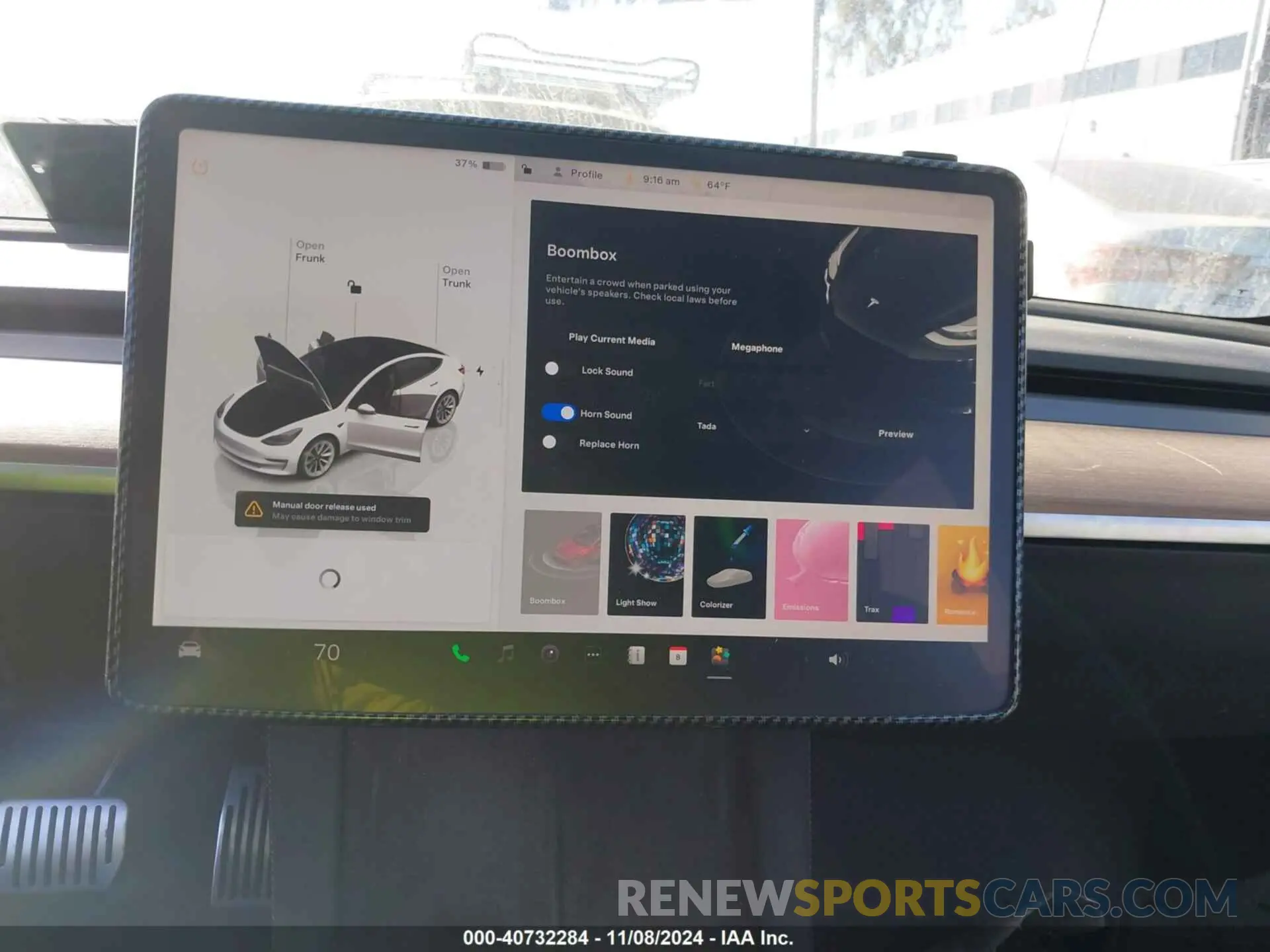 18 fotografías del automóvil dañado 5YJ3E1EB0NF293454 TESLA MODEL 3 2022