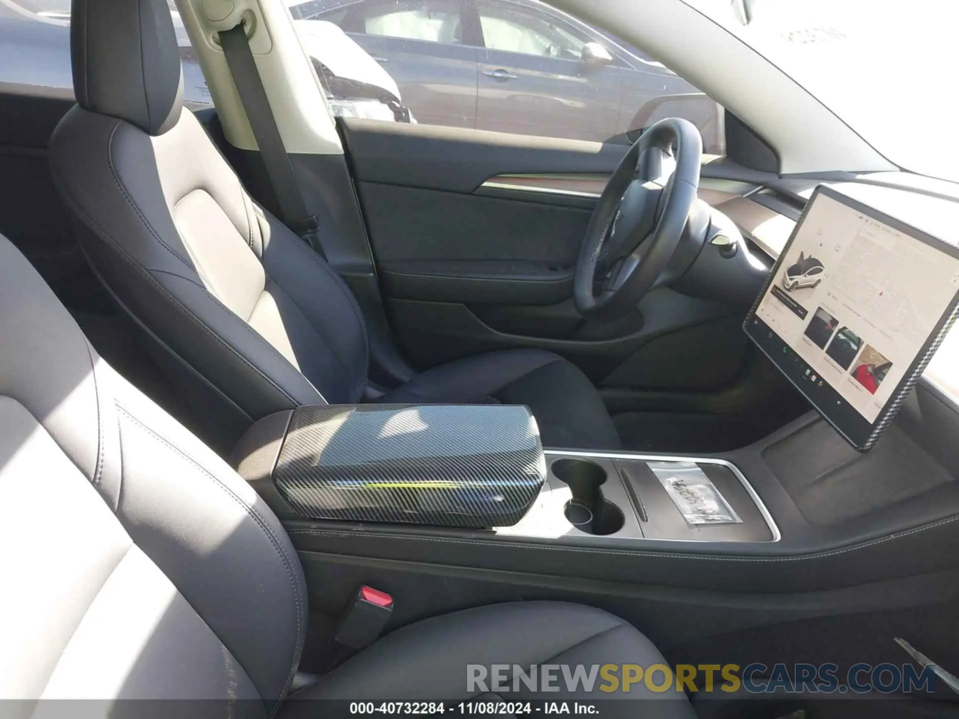 5 fotografías del automóvil dañado 5YJ3E1EB0NF293454 TESLA MODEL 3 2022