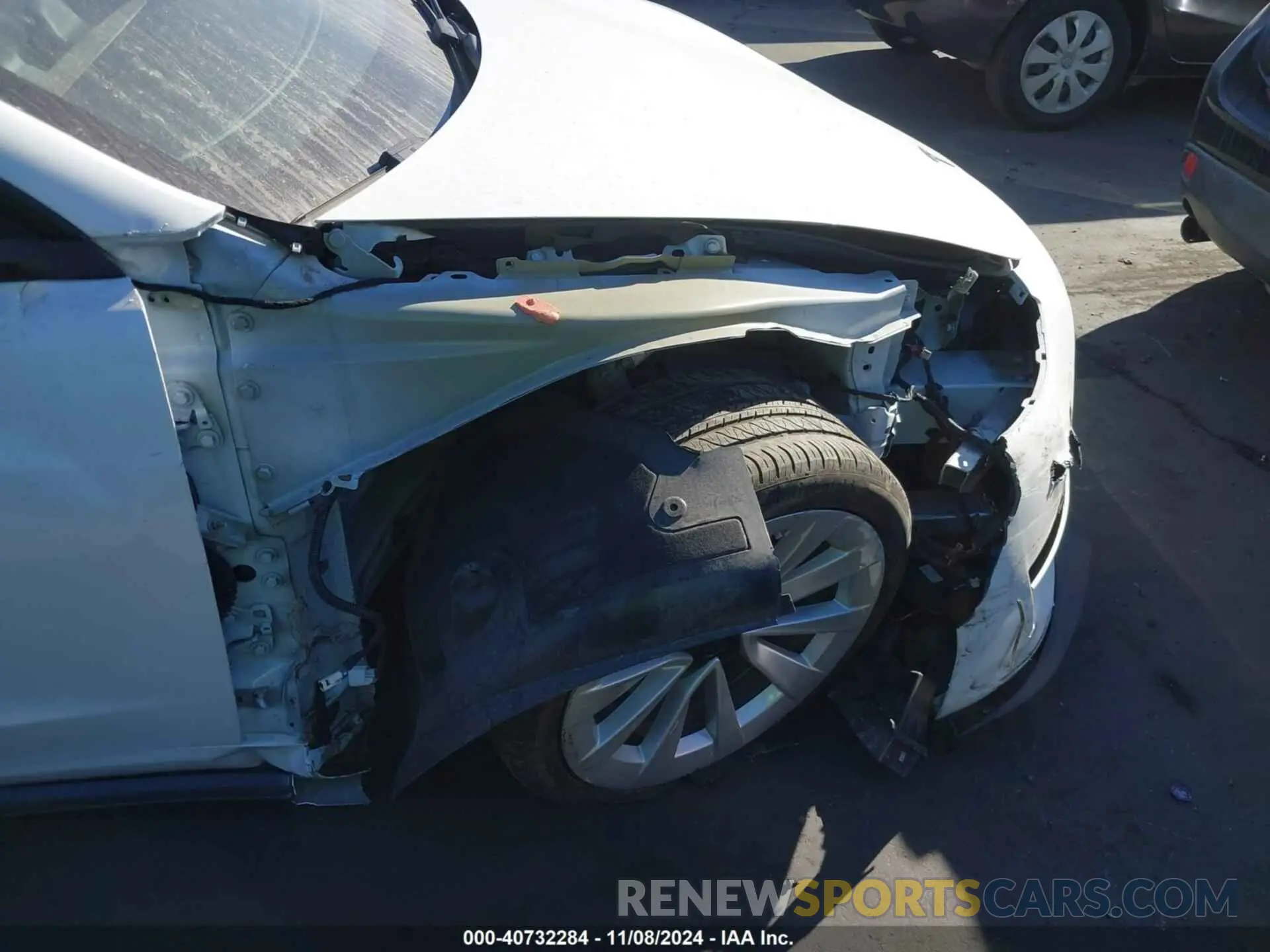 6 fotografías del automóvil dañado 5YJ3E1EB0NF293454 TESLA MODEL 3 2022