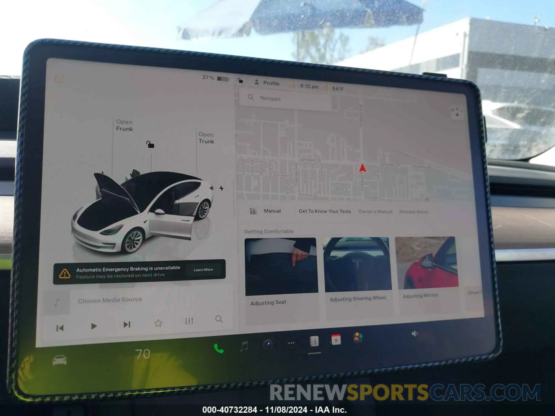 7 fotografías del automóvil dañado 5YJ3E1EB0NF293454 TESLA MODEL 3 2022