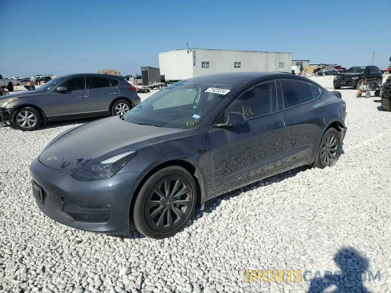 1 fotografías del automóvil dañado 5YJ3E1EB0NF300466 TESLA MODEL 3 2022