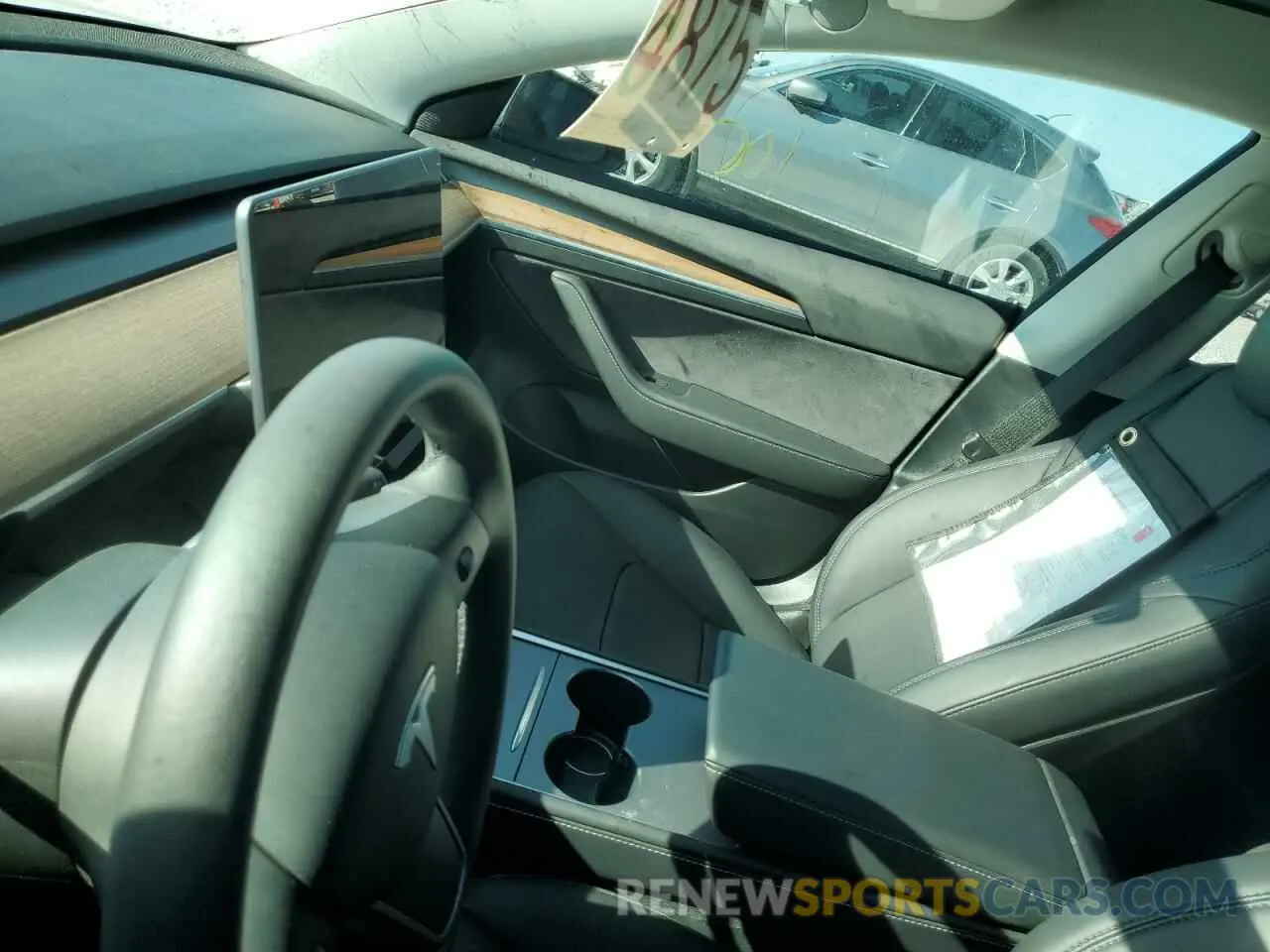 9 fotografías del automóvil dañado 5YJ3E1EB0NF300466 TESLA MODEL 3 2022
