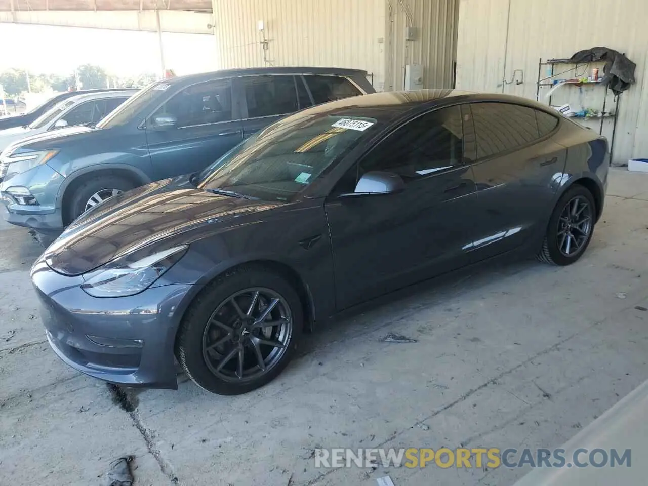 1 fotografías del automóvil dañado 5YJ3E1EB0NF323827 TESLA MODEL 3 2022