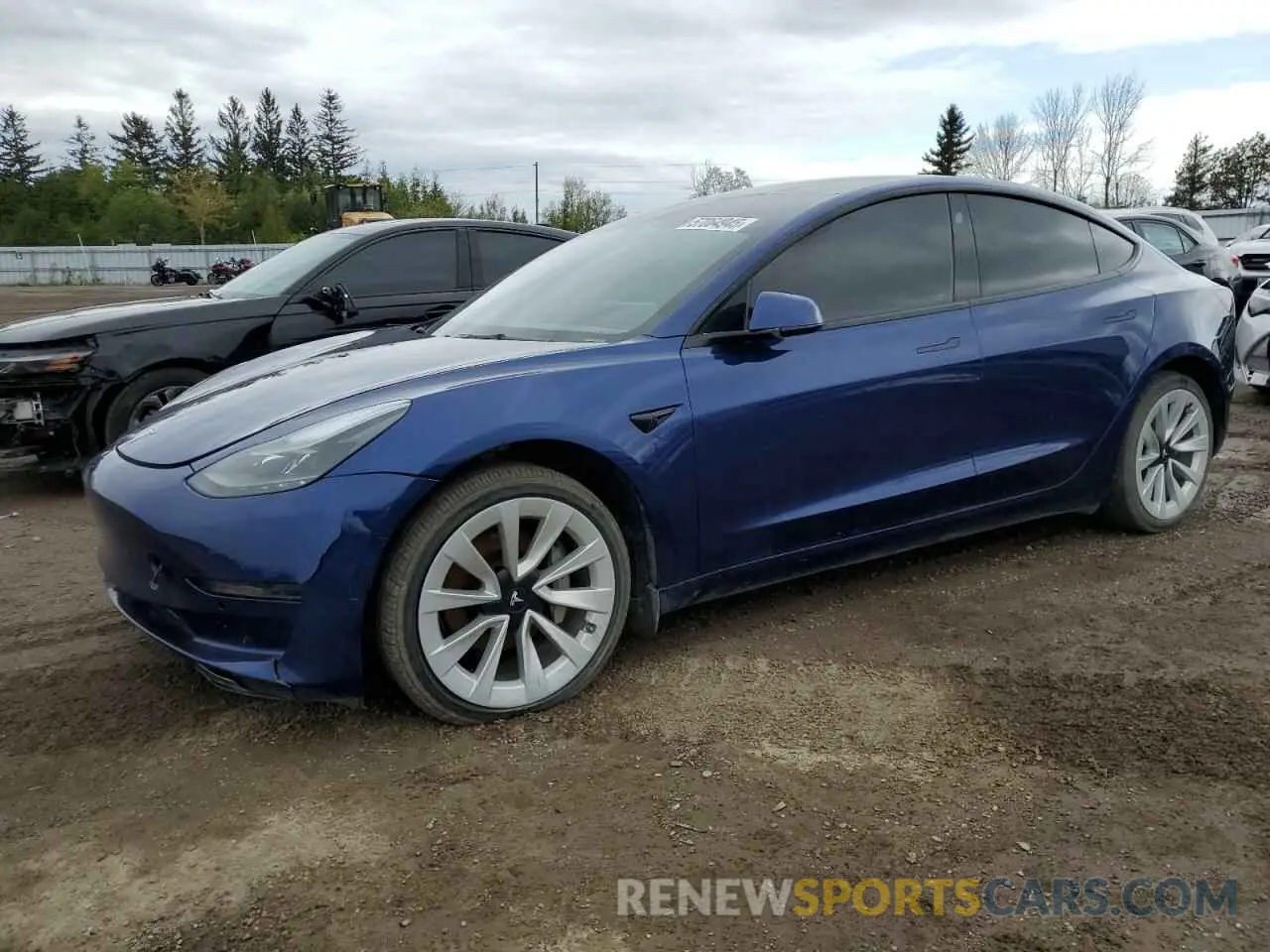1 fotografías del automóvil dañado 5YJ3E1EB0NF326324 TESLA MODEL 3 2022
