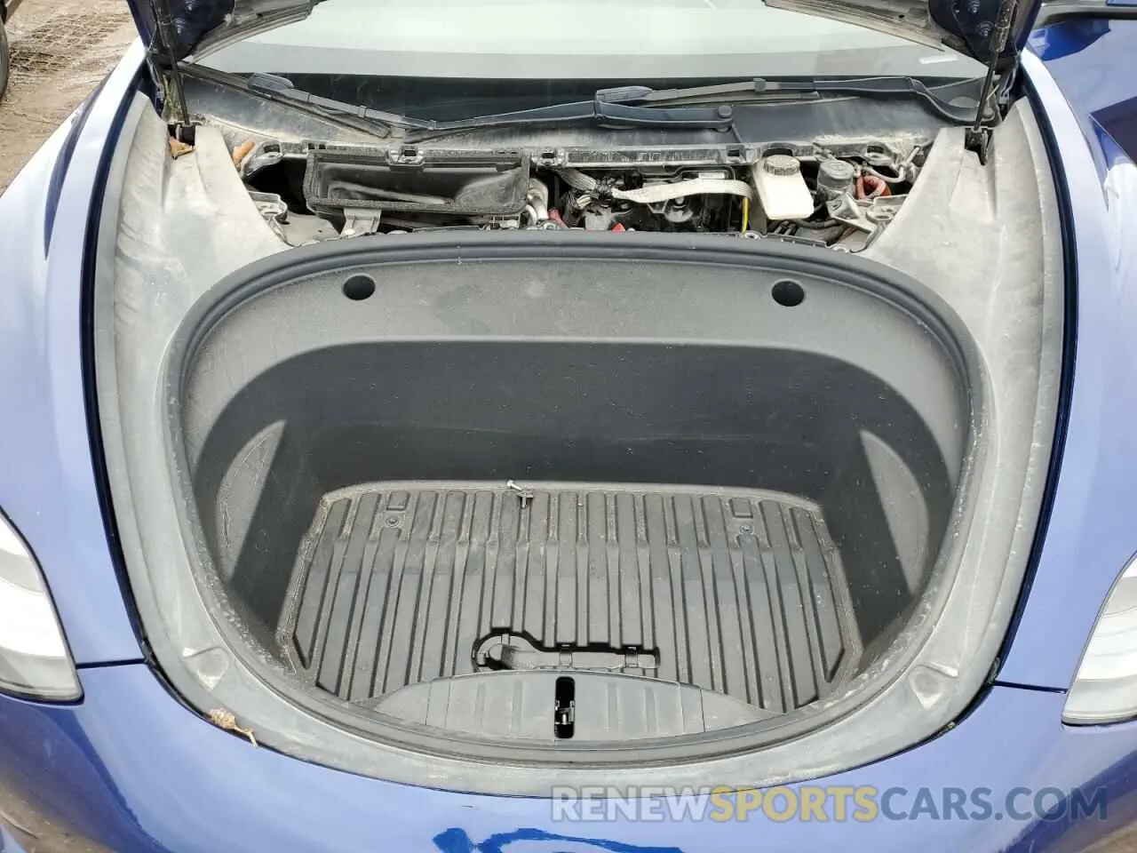 11 fotografías del automóvil dañado 5YJ3E1EB0NF326324 TESLA MODEL 3 2022