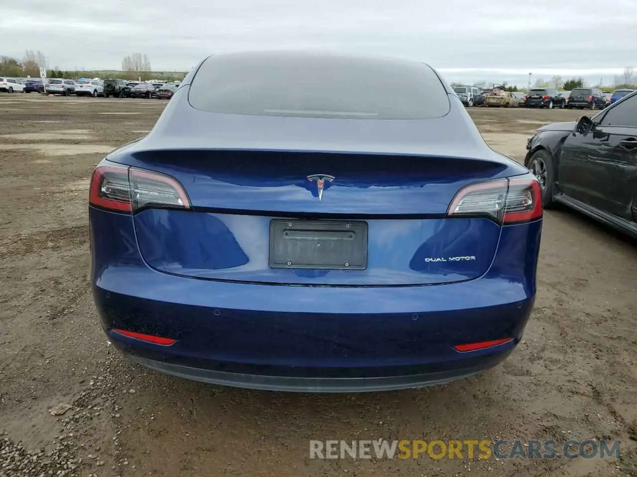 6 fotografías del automóvil dañado 5YJ3E1EB0NF326324 TESLA MODEL 3 2022
