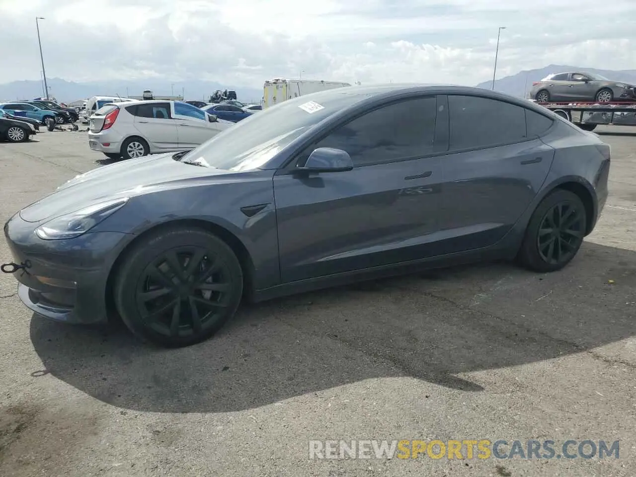1 fotografías del automóvil dañado 5YJ3E1EB0NF329143 TESLA MODEL 3 2022