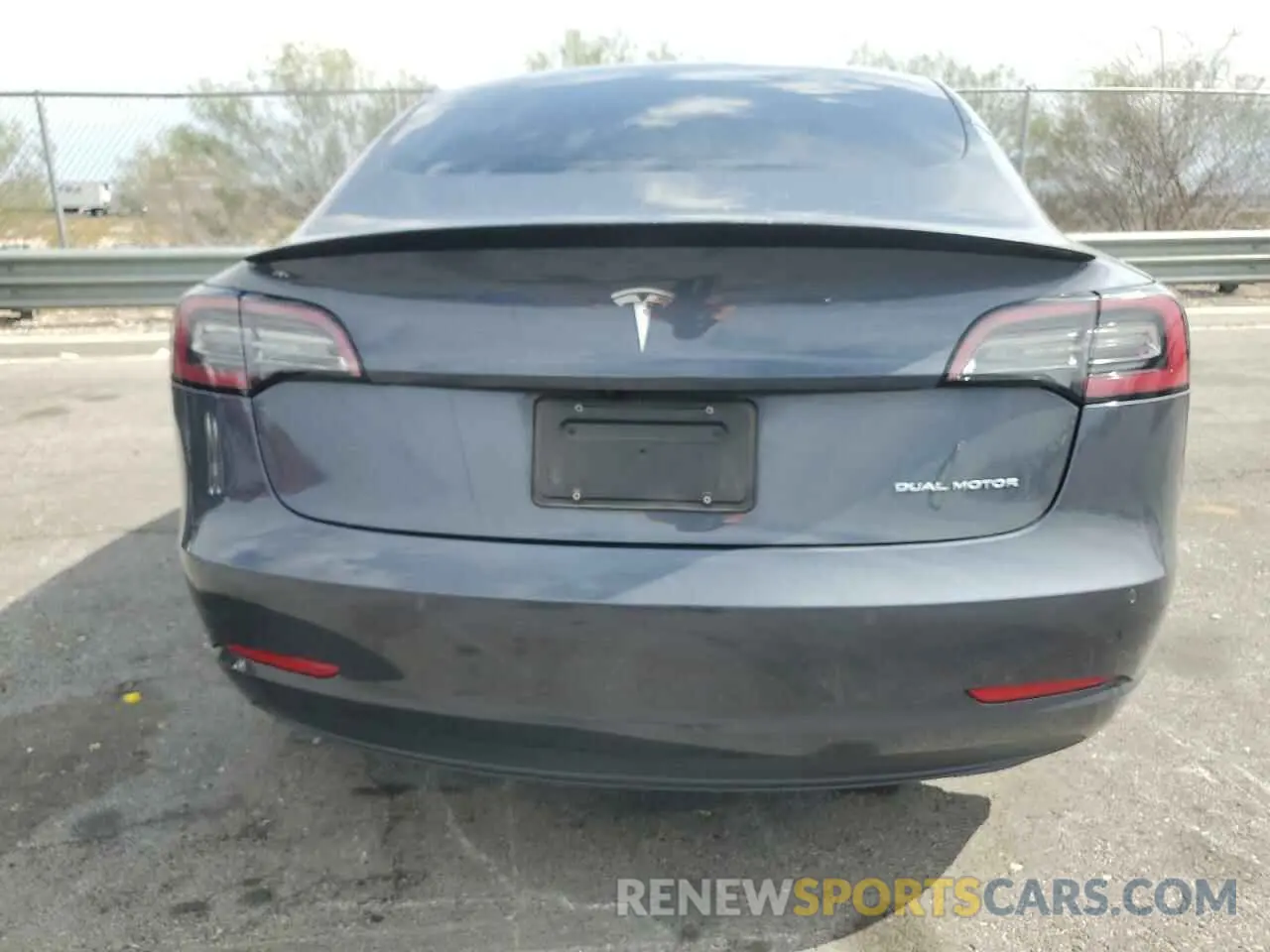 6 fotografías del automóvil dañado 5YJ3E1EB0NF329143 TESLA MODEL 3 2022