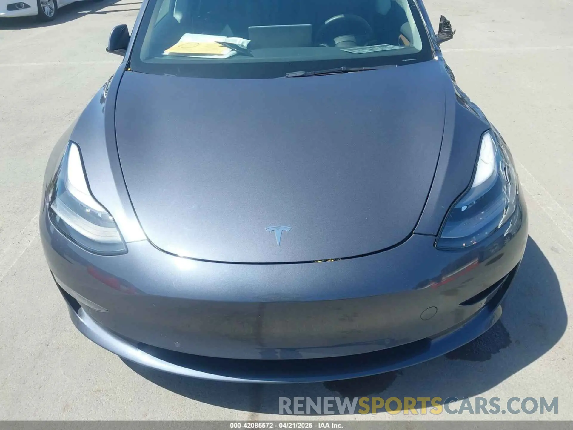 10 fotografías del automóvil dañado 5YJ3E1EB0NF364989 TESLA MODEL 3 2022
