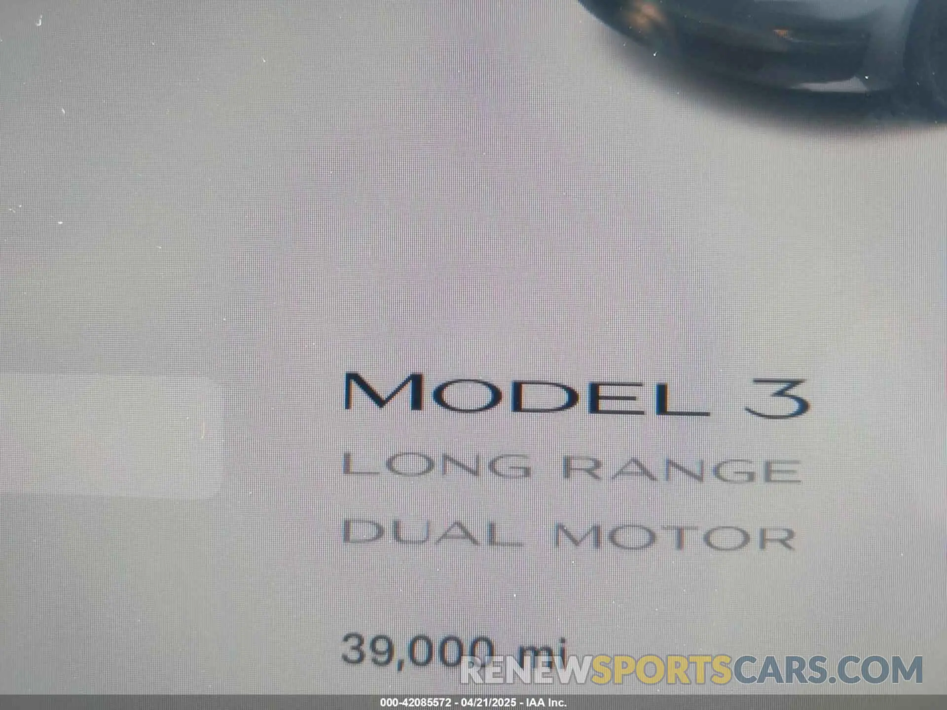 15 fotografías del automóvil dañado 5YJ3E1EB0NF364989 TESLA MODEL 3 2022