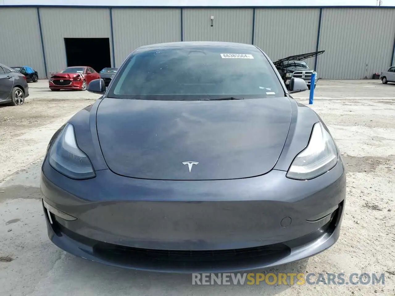 5 fotografías del automóvil dañado 5YJ3E1EB1NF105654 TESLA MODEL 3 2022