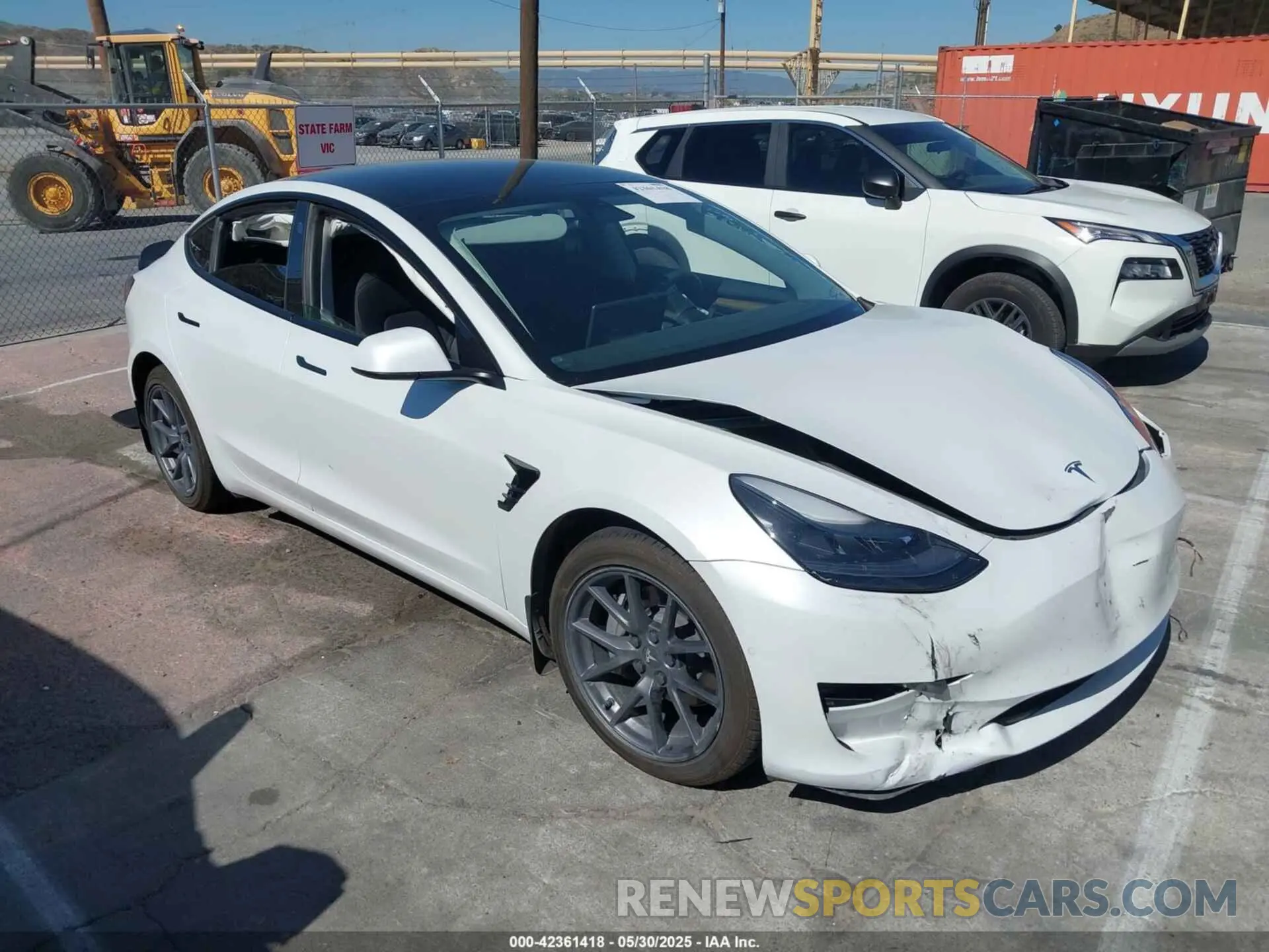 1 fotografías del automóvil dañado 5YJ3E1EB1NF106433 TESLA MODEL 3 2022