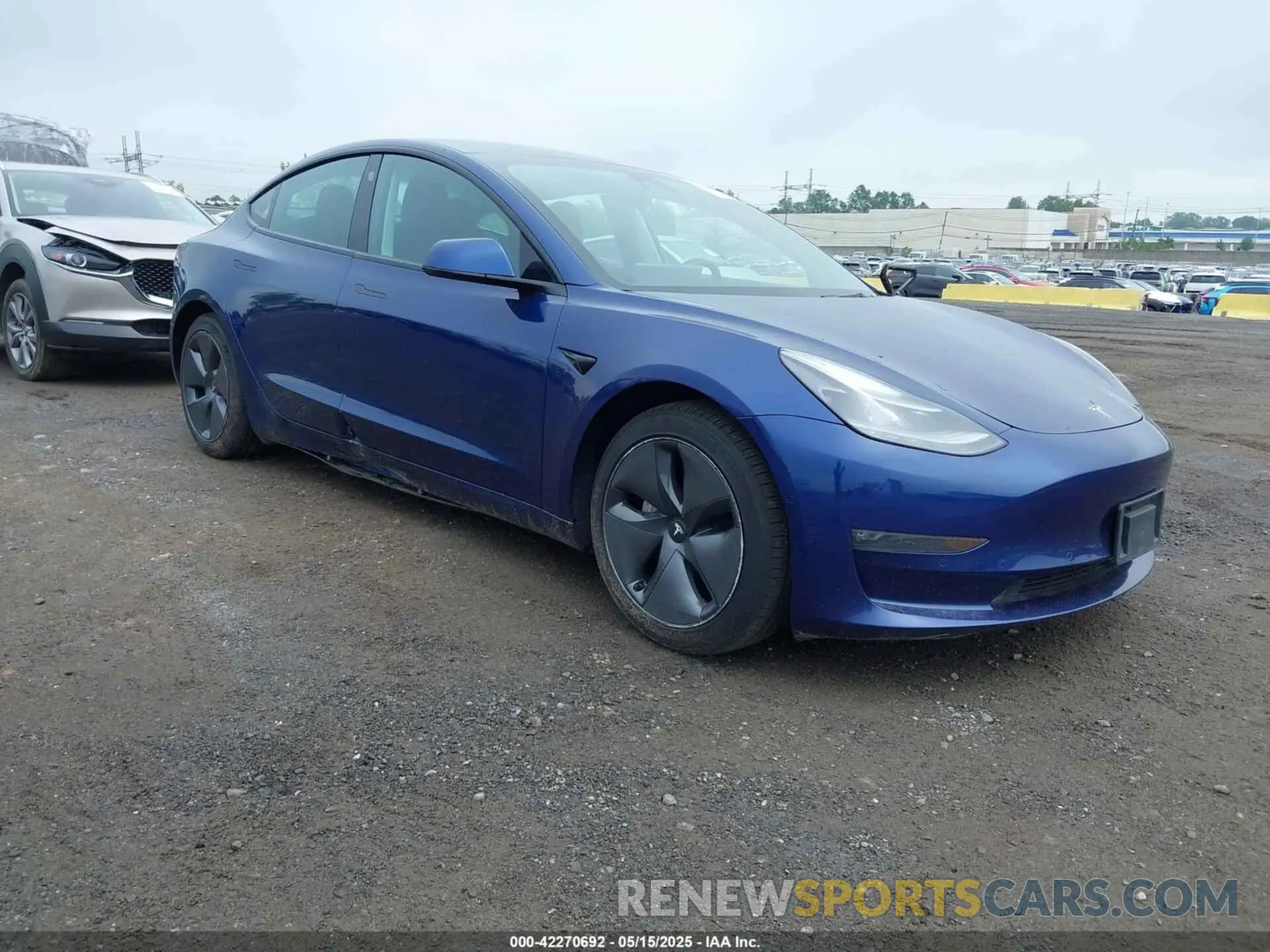 1 fotografías del automóvil dañado 5YJ3E1EB1NF115049 TESLA MODEL 3 2022