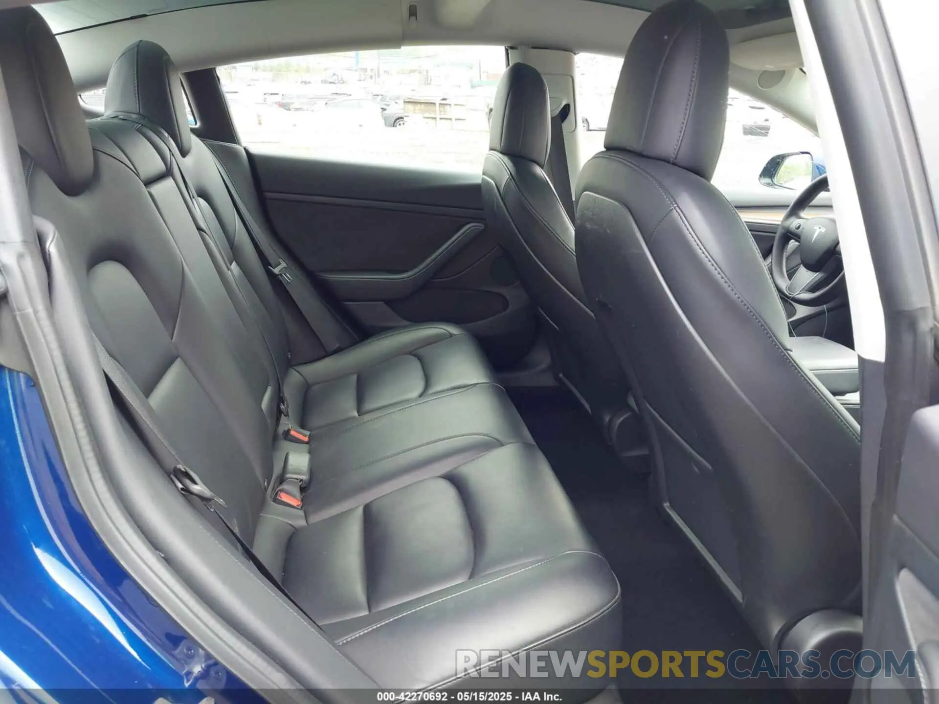 8 fotografías del automóvil dañado 5YJ3E1EB1NF115049 TESLA MODEL 3 2022