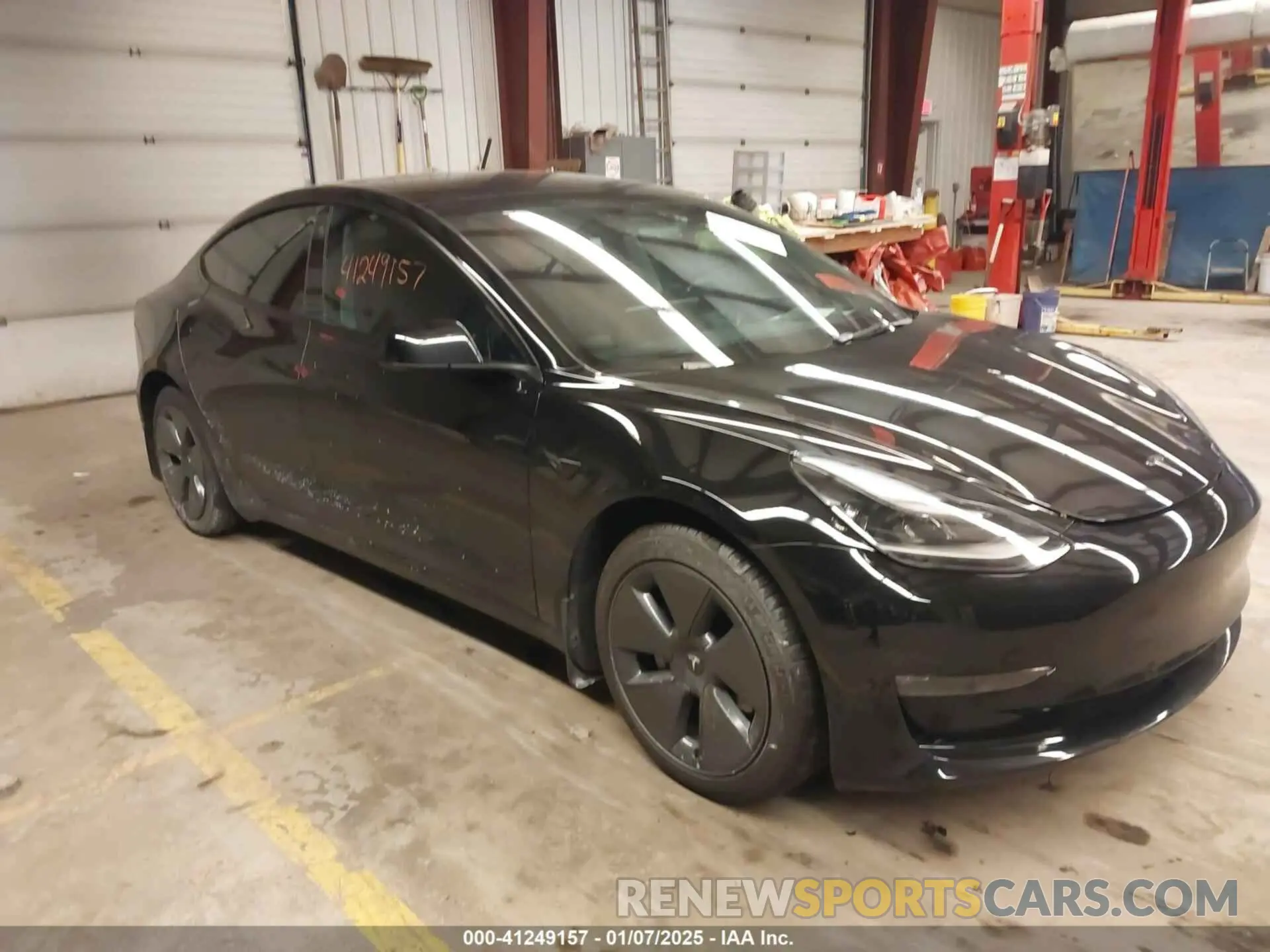 1 fotografías del automóvil dañado 5YJ3E1EB1NF120493 TESLA MODEL 3 2022