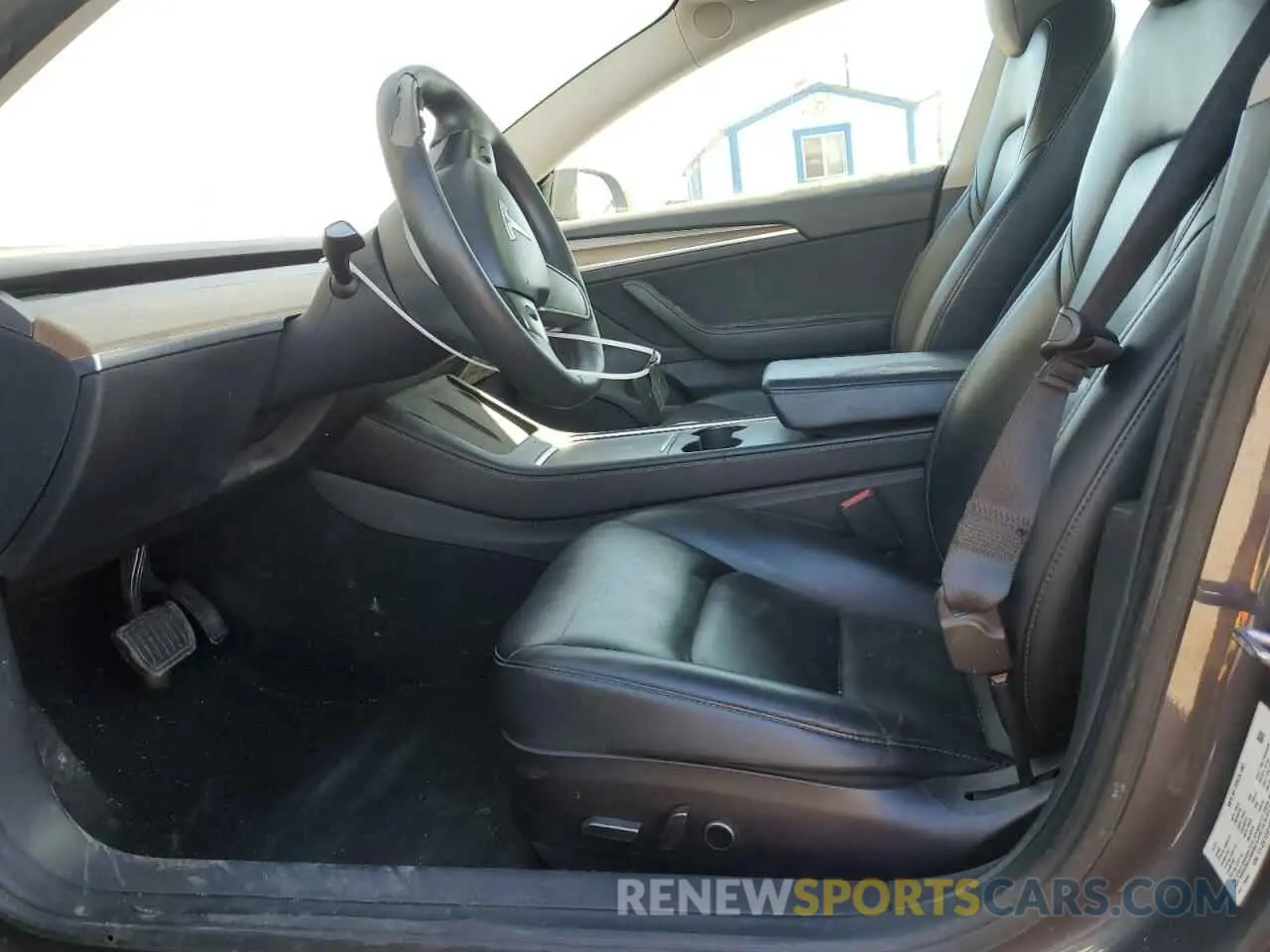 7 fotografías del automóvil dañado 5YJ3E1EB1NF125192 TESLA MODEL 3 2022