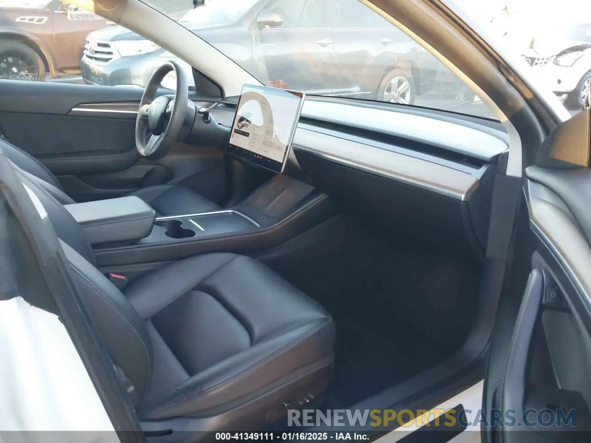 5 fotografías del automóvil dañado 5YJ3E1EB1NF129310 TESLA MODEL 3 2022