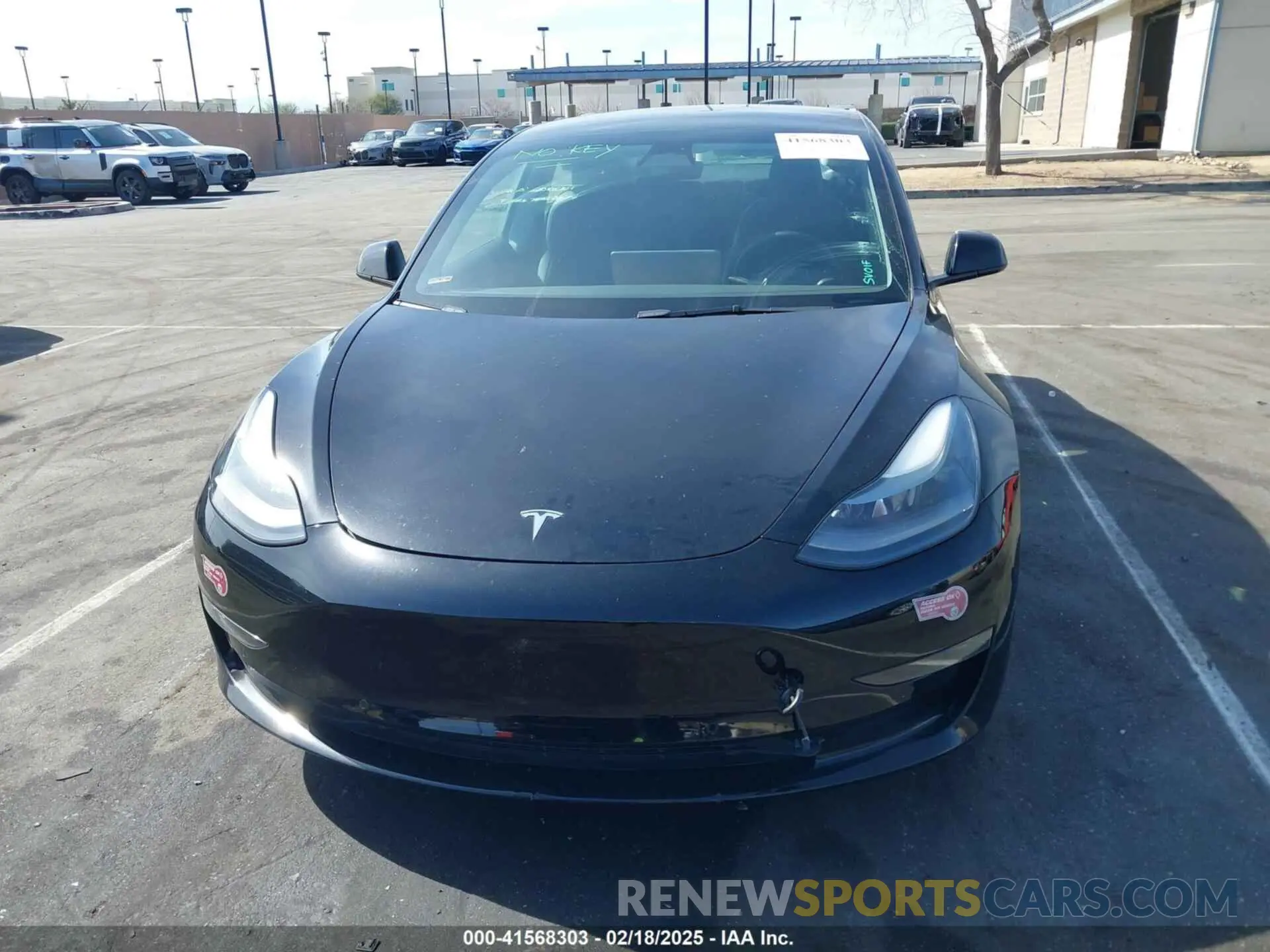 10 fotografías del automóvil dañado 5YJ3E1EB1NF133356 TESLA MODEL 3 2022